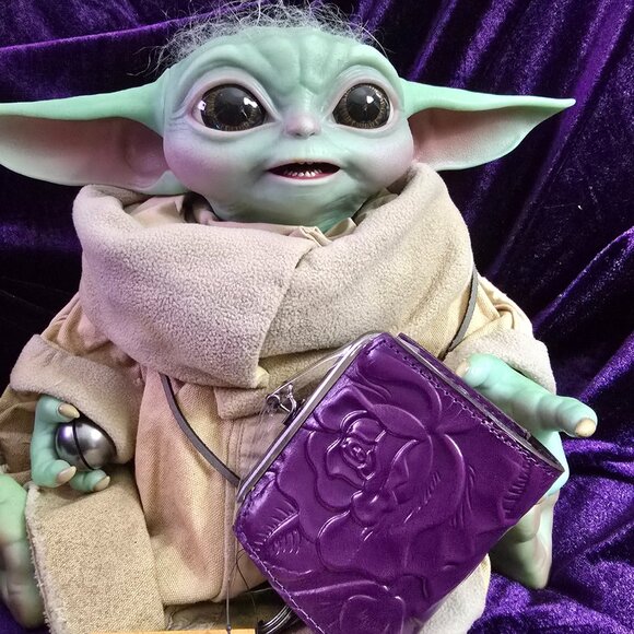 Patricia Nash RFID Purple Casella Bifold Wallet in Plum - New - Picture 3 of 10